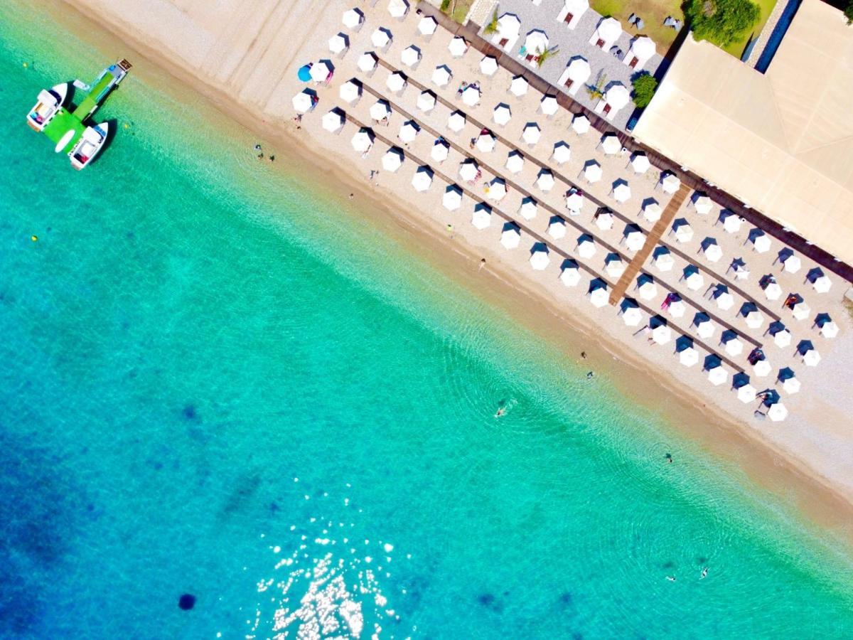 Luxury Villa Barbati Sun With Private Pool By Dadovillas Exterior foto