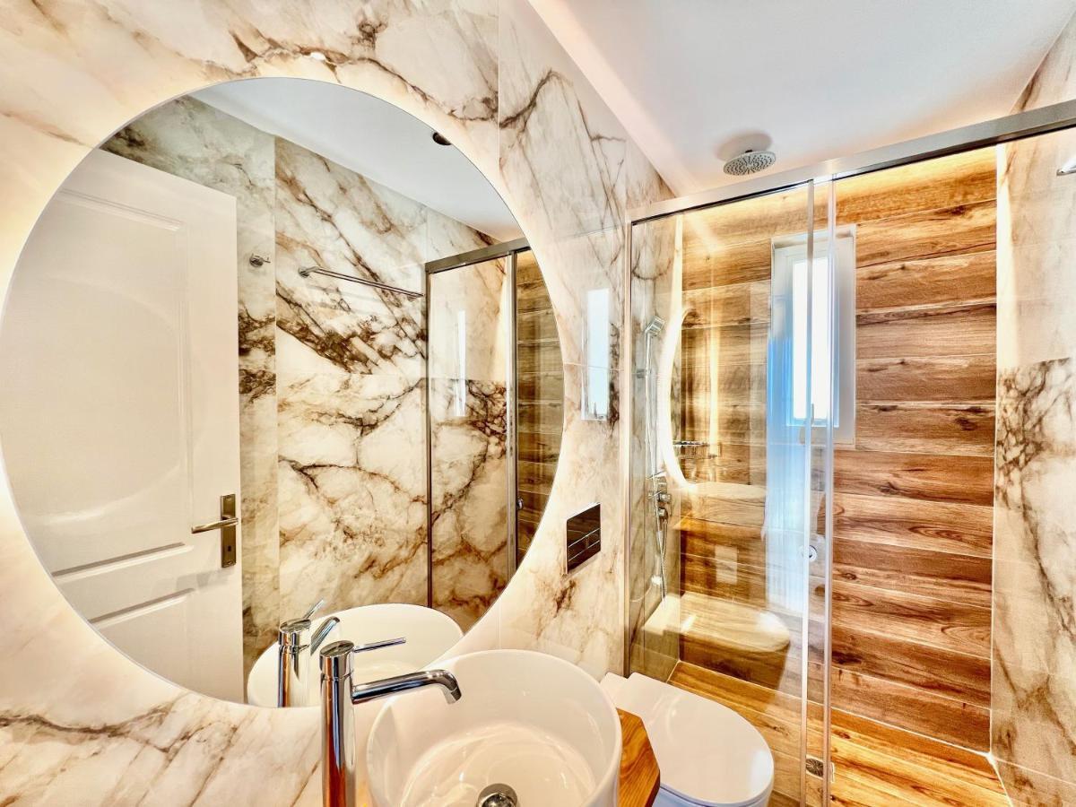 Luxury Villa Barbati Sun With Private Pool By Dadovillas Exterior foto